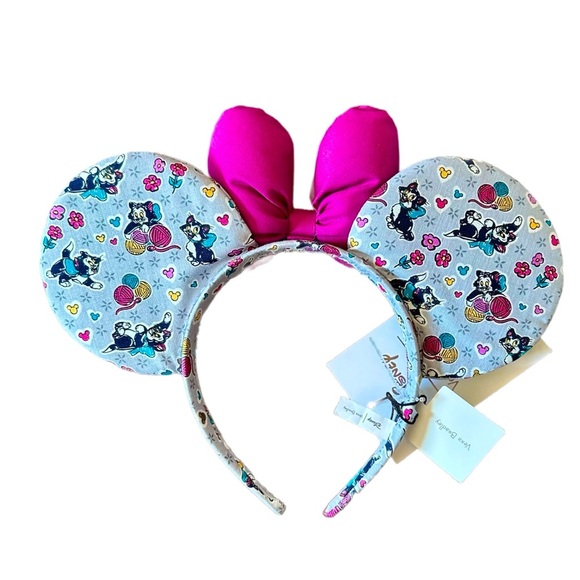 Women’s Disney Vera Bradley Minnie Mouse Ears featuring Figaro Pink Bow - NWT - Picture 4 of 4